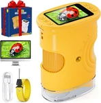 1000X Handheld Microscope For Kids, Temodu 4K 2.0" Screen Educational Science. Fixed Price $40.08.