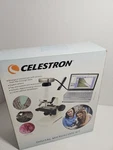 Celestron 44320 Digital Microscope Kit- White, Open Box, Complete. Fixed Price $50.00.