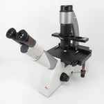 Leica DMI1 Phase Contrast Inverted Microscope W/ 5X/10X/20X/40X Objective Set. Fixed Price $1799.95.