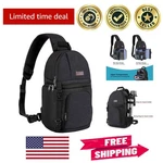 Stylish Shockproof Camera Backpack With Tripod Holder - Perfect For Outdoor Use. Fixed Price $55.99.