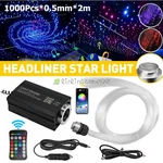 1000X Car Home Headliner Star Lights Roof Meteor Twinkle Ceiling Fiber Optic App. Fixed Price $64.99.