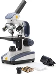 Swift Compound Monocular Microscope With 40X-1000X SW200DL, Blue. Fixed Price $126.87.