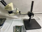 Leica GZ4 Stereo Zoom Microscope With Boom Stand Light Source 7X - 30X. Fixed Price $749.99.