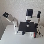 Leica / Leitz Dmil Inverted Phase Contrast Microscope With Objectives. Fixed Price $950.00.