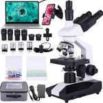 Herwicm Compound Trinocular Microscope 40X-5000X Magnification, Research Grad.... Fixed Price $351.65.