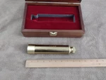 Unitron 30X40MM Telescope In Wooden Case With Lucent Technologies Logo. Fixed Price $125.00.