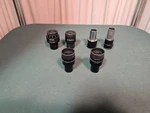 Lot Of 6 Microscope Eyepieces Zeiss, Leitz, Nikon. Fixed Price $200.00.