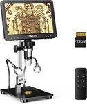 Tomlov DM9 Pro Digital Microscope 1200X Hdmi Magnifier 7" Coin Camera. Fixed Price $79.99.