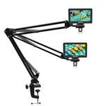 Hayve Microscope Arm Stand Adjustable Metal Bracket With Clamp Grommet. Fixed Price $59.16.