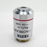 Zeiss Primo Plan-achromat 4X/0.10 Infinity Microscope Objective 415500-1600. Fixed Price $69.95.