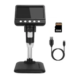Lcd Digital Coin Microscope, Magnifier W/ 8 Adjustable Led Lights, Pc View. Fixed Price $55.10.