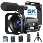 5K 56MP Camcorder Video Camera Wifi Ir Night Vision With 64GB Card, Microphone. Fixed Price $117.99.