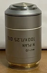 Leica Plan 100X/1.25 Oil Infinity/-/d Microscope Objective. Fixed Price $175.00.