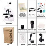 Uscamel Microscope For Adults & Kids 100X-2000X Magnification. Fixed Price $59.99.
