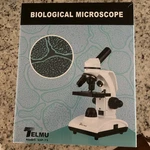 Telmu Biological Microscope XSP-75 White Black Dual Illumination Handheld. Fixed Price $50.00.