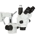Amscope SM-4TP 7X-45X Simul-focal Stereo Zoom Microscope On Dual Arm Boom Stand. Fixed Price $745.00.