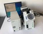 Olympus IX81 Fluorescence Inverted Microscope W/controller, Cables Working. Fixed Price $3999.99.