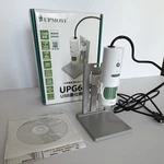 Upmost UPG629 Usb Digital Microscope 1.3MP 200X Upright For Physical Laboratory. Fixed Price $42.49.