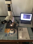 Leica Dmls Microscope Trinocular With 5 Mp Camera Plan Objectives Extras!!. Fixed Price $1850.00.