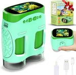 1000X Handheld Microscope For Kids : 4K 2.0" Screen Portable Edu Age 3-12. Fixed Price $36.24.