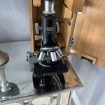 Vintage Olympus Tokyo Pos Microscope 207720 With Box Case And Accessories. Fixed Price $315.00.