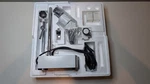 Amscope 10X-20 Led Binocular Stereo Microscope Boom Arm With Gooseneck Light. Fixed Price $200.00.