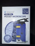 Tencco 100X-250X Pocket Microscope W/ Led Uv Phone Zoom Carry Case. Fixed Price $10.00.