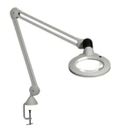 18113LG Luxo Kfm Led Magnifier, 45" Arm, 3-D Lens & Edge Clamp, Light Grey. Fixed Price $383.55.