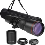 500MM/1000MM F/8 Manual Super Telephoto Lens For Nikon D7500 D5600. Fixed Price $80.99.