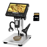 Tomlov 4.3" Digital Microscope 1000X Coin Video Photo Camera Record. Fixed Price $69.99.