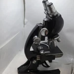 Vintage 1970'S Bausch & Lomb Binocular Microscope Dual Eyepiece, 4 Objectives. Fixed Price $175.00.