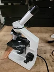 Walter Compound Microscope 360 Rotating Head 4X40X WF10X 57-1-6014. Fixed Price $39.00.