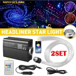 2SET 1000X Led Light Roof Home Ceiling Car Star Headliner Fiber Optic Twinkle Ee. Fixed Price $131.99.