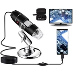 Digital Microscope 40X-1000X, 8 Led, Android Windows Linux Mac Compatible. Fixed Price $30.73.