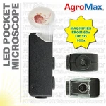 60X-100X Led Illuminated Zoom Microscope Portable Eye Active Eco Magnifier Plus. Fixed Price $19.95.