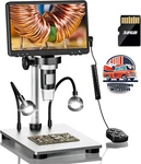 Microscopio Digital Lcd 1080P 1200X Para Monedas Con Lupa Us Nuevo. Fixed Price $199.99.