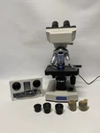 Omax Binocular Compound Microscope W/ Mechanical Stage With Camera. Read. Y4. Fixed Price $149.99.