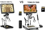 Tomlov Digital Microscope 7" 10" 1200X 1080P Coin Soldering Magnifier. Fixed Price $69.99.