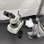 Amscope SE306R-P-LED Forward Binocular Stereo Microscope, 20X-40X Magnification. Fixed Price $149.99.