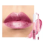 Kaely 2-IN-1 Mauve Pink Metallic Lipstick And Liner, Shimmer Liquid. Fixed Price $19.52.