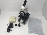 Amscope 40X-400X Portable Student Compound Led Microscope Missing Parts Works. Fixed Price $49.99.