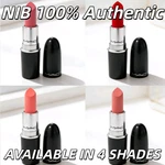 Nib 100% Authentic Mac Cosmetics Silky Matte 12HR Wear LIPSTICK,0.06 OZ,4 Sizes. Fixed Price $15.00.