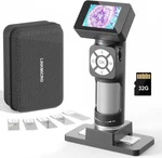 LM112 Microscope For Kids Adults Handheld With 2" Screen, 500X Portable. Fixed Price $46.99.