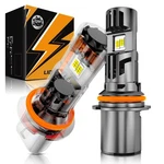 Auxbeam 9007 HB5 Fog Lights, Built-in Dual Fans, Latest & Brightest 130W 36.... Fixed Price $108.42.