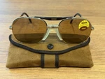Vintage Carl Zeiss Sunglasses 9924 60-19E W/ Case Never Worn. Fixed Price $300.00.
