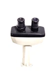 Nikon Cfwe 10XA/15 Eyepieces And Arm Used.. Fixed Price $70.00.