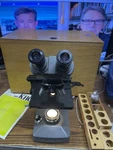 Vintage Olympus Khc Microscope & 5 Objectives Working Light Japan + Extras. Fixed Price $179.99.
