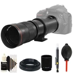 Vivitar 420-800MM F/8.3 Telephoto Zoom Lens With 2X Converter And More For Nikon. Fixed Price $100.99.