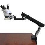 Amscope 3.5-90X Trinocular Articulating Stereo Zoom Microscope Ring Light Clamp. Fixed Price $803.99.