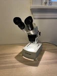 Amscope 10X-30X Student Binocular Stereo Microscope With Dual Lights. Fixed Price $100.00.